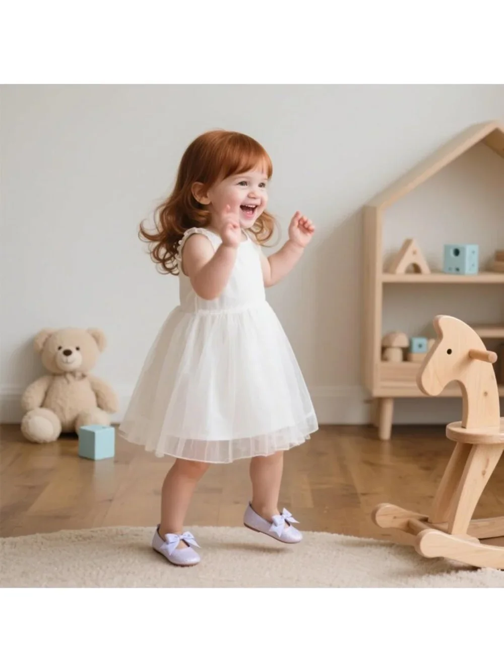 Adorable Baby Girls' Prewalker Mary Jane Flats with Bowknot - Perfect Dress
